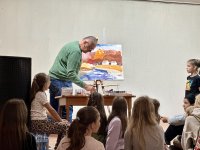 На пленері «Карпатський Барбізон» в рамках ЕКО АРТ ПРОЕКТУ «Срібний дзвін» На пленері «Карпатський Барбізон» в рамках ЕКО АРТ ПРОЕКТУ «Срібний дзвін»